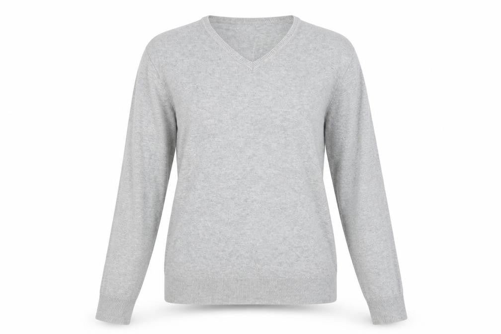 H&M Womens Grey  Knit Pullover Jumper Size M