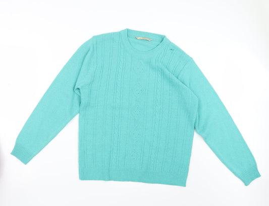 Akal Collection Womens Green   Pullover Jumper Size S