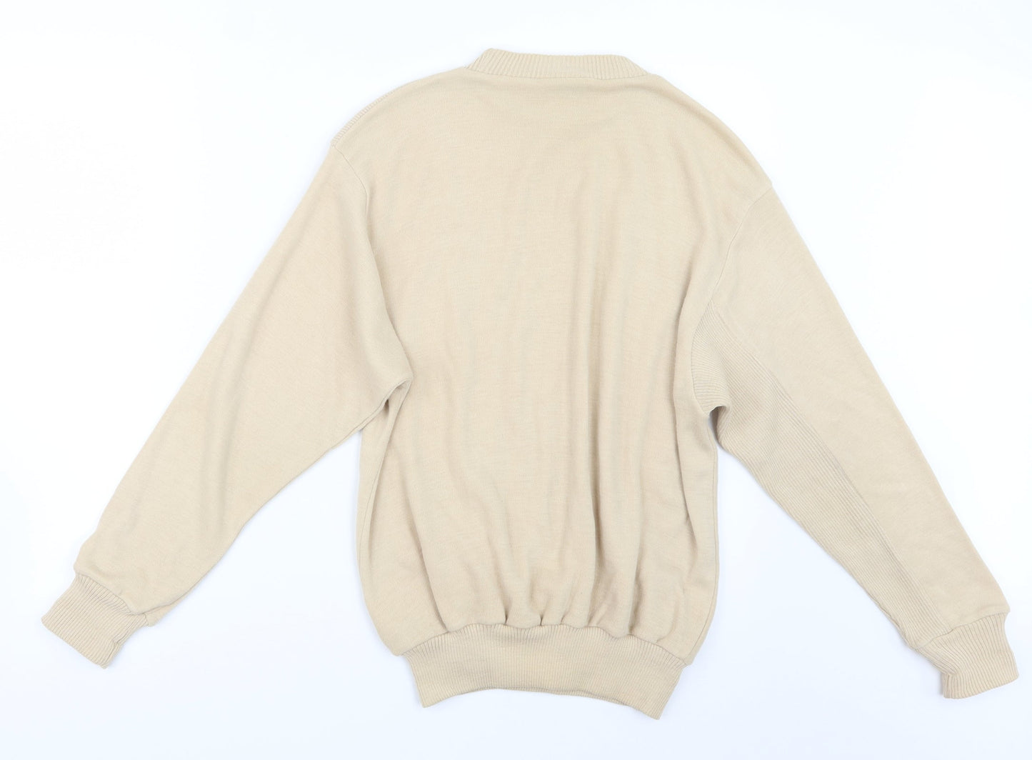 Greenwoods Mens Beige   Pullover Jumper Size M