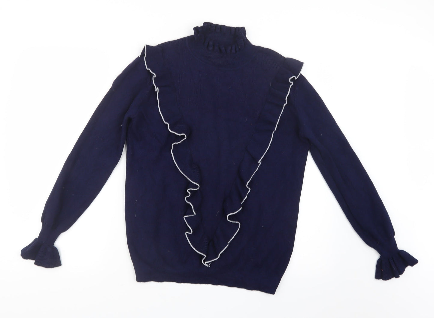 Sweewe Womens Blue  Knit Pullover Jumper Size L
