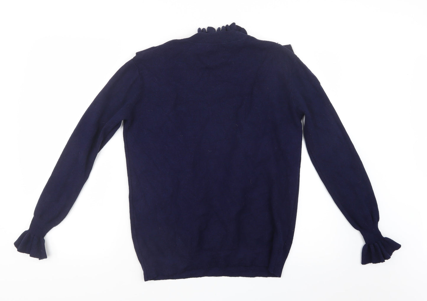 Sweewe Womens Blue  Knit Pullover Jumper Size L