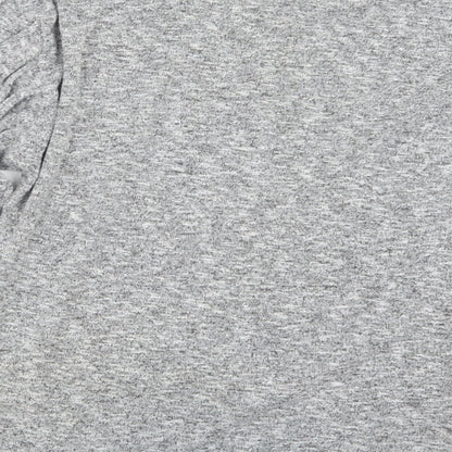 Tu Womens Grey  Knit Pullover Jumper Size 12