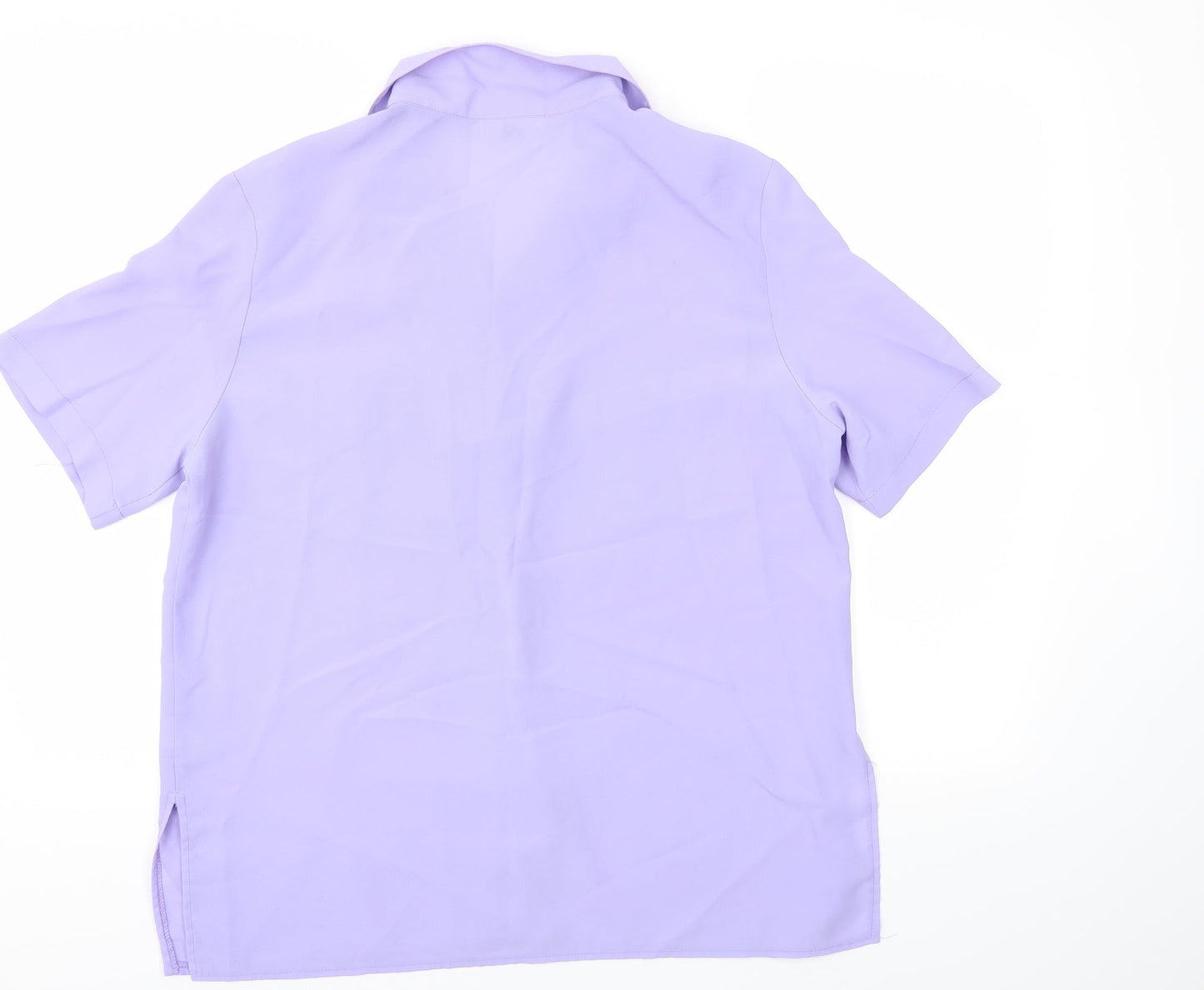 Bella moda Womens Purple   Basic T-Shirt Size 14