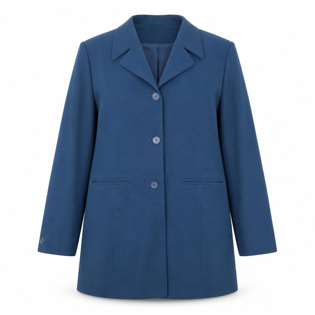 AMARANTO Womens Blue   Jacket Blazer Size 14