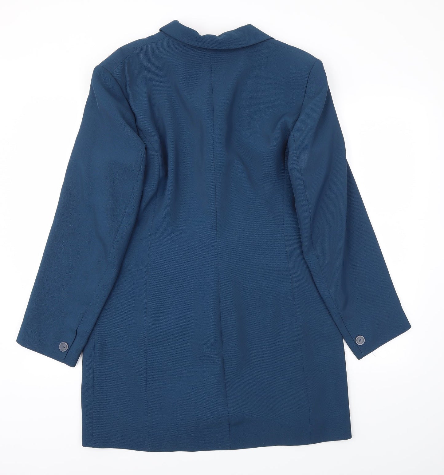 AMARANTO Womens Blue   Jacket Blazer Size 14