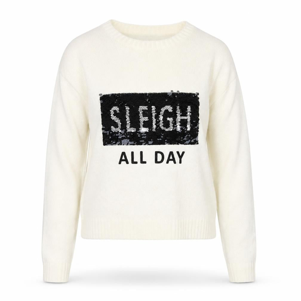 H&M Womens Ivory   Pullover Jumper Size S
