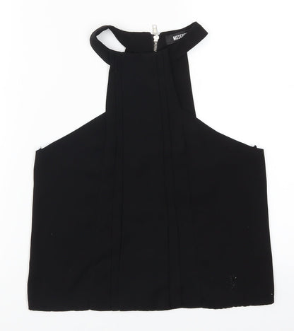 Preloved Missguidedb Womens Black   Basic Tank Size 8 - Front