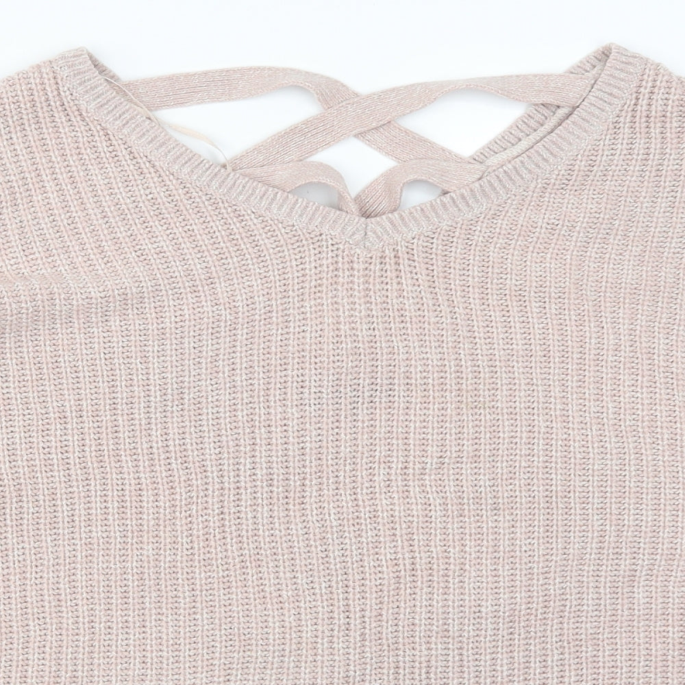F&F Womens Pink   Pullover Jumper Size 14