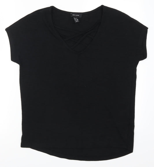 New Look Womens Black   Basic T-Shirt Size S
