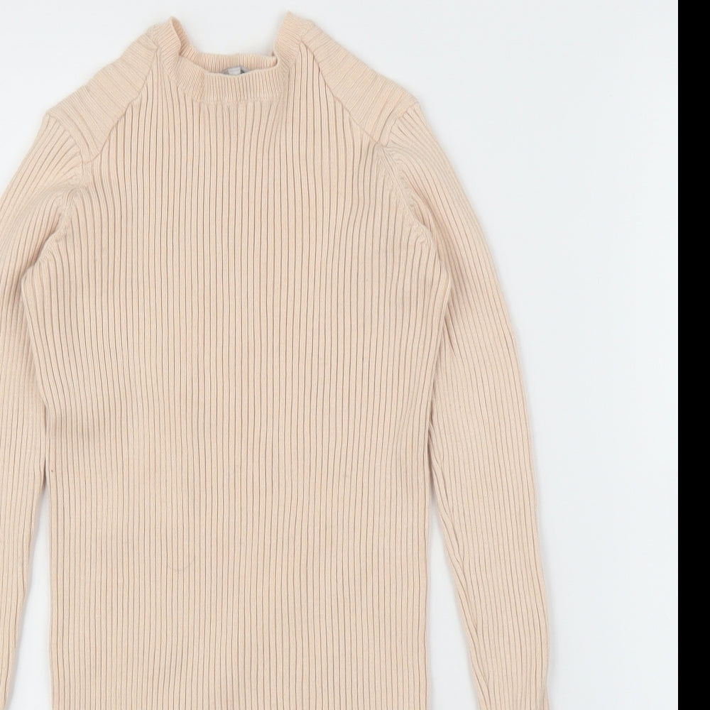 Zara Womens Pink   Pullover Jumper Size S