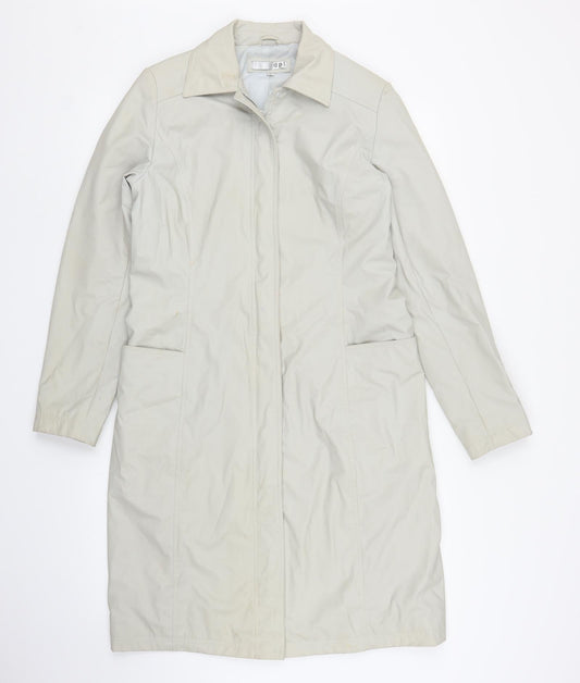 DPI Womens Grey   Overcoat Coat Size 12