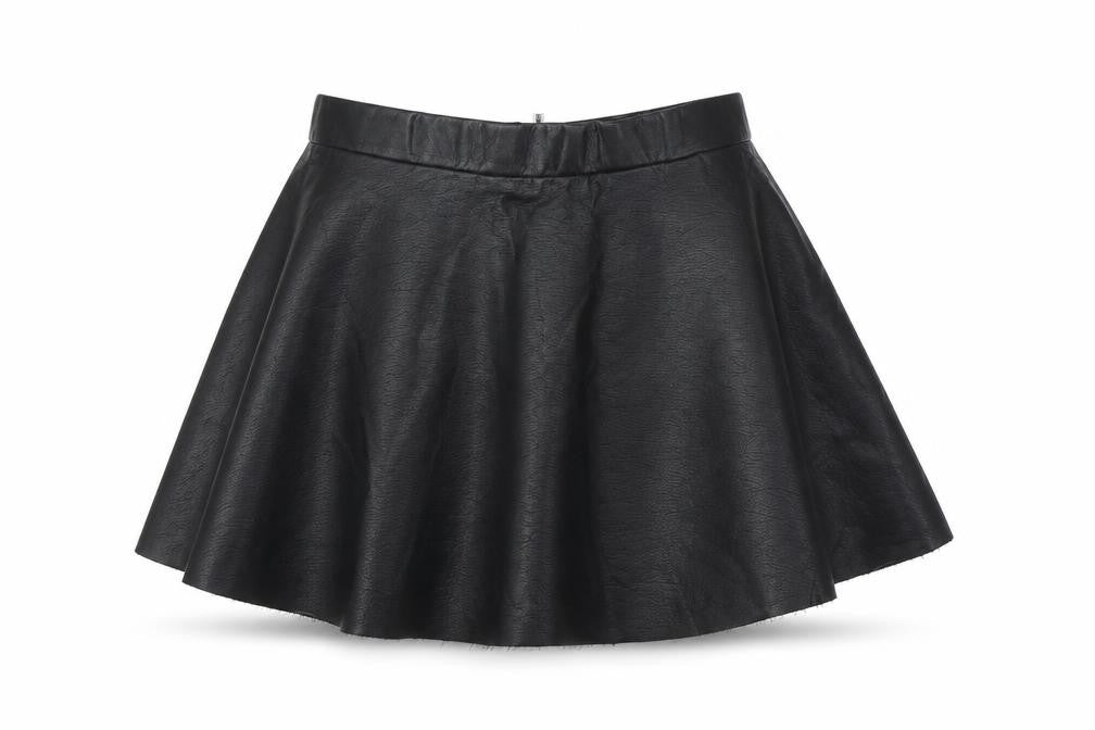 H&M Girls Black   A-Line Skirt Size 9 Years