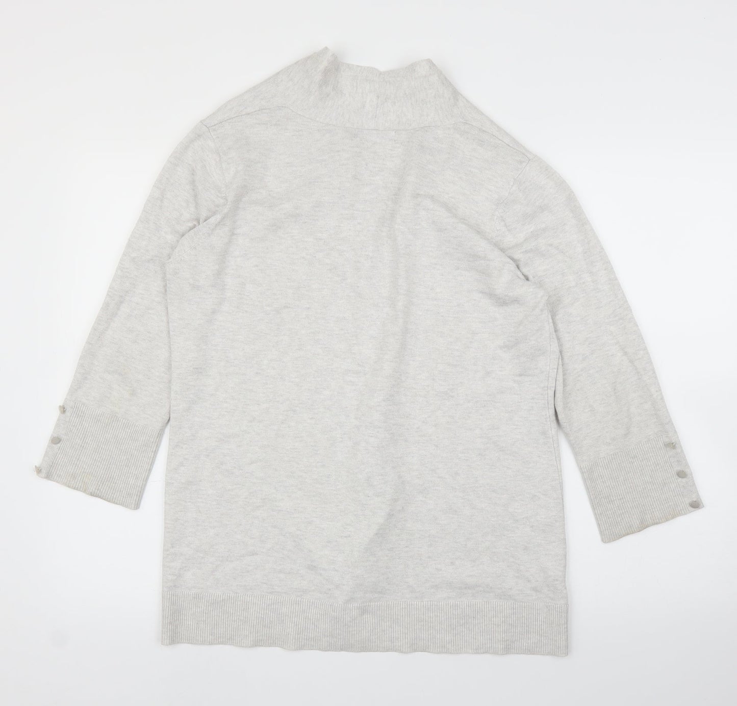 Evolution Womens Grey   Cardigan Jumper Size L