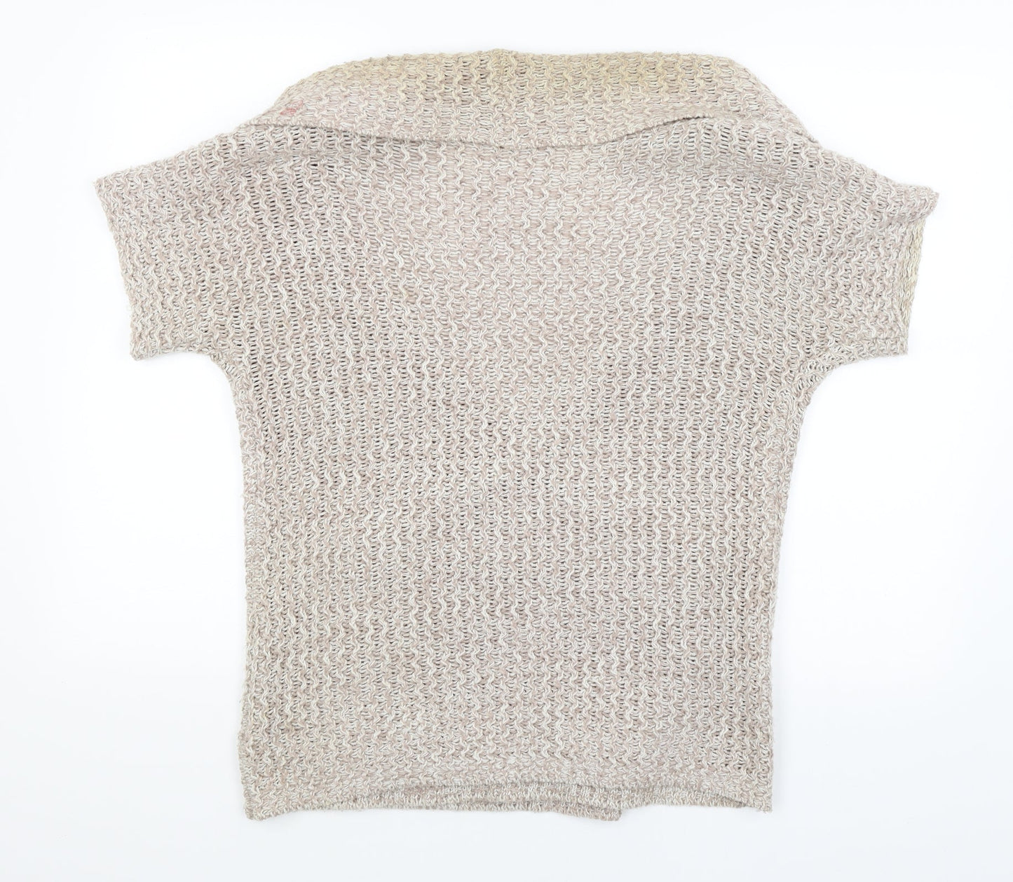 BM Womens Brown   Wrap Jumper Size S