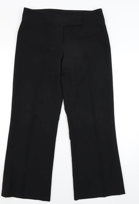 Florence and Fred Womens Black   Dress Pants Trousers Size 12 L28 in