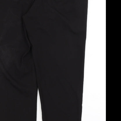 Select Womens Black   Dress Pants Trousers Size 16 L25.5 in