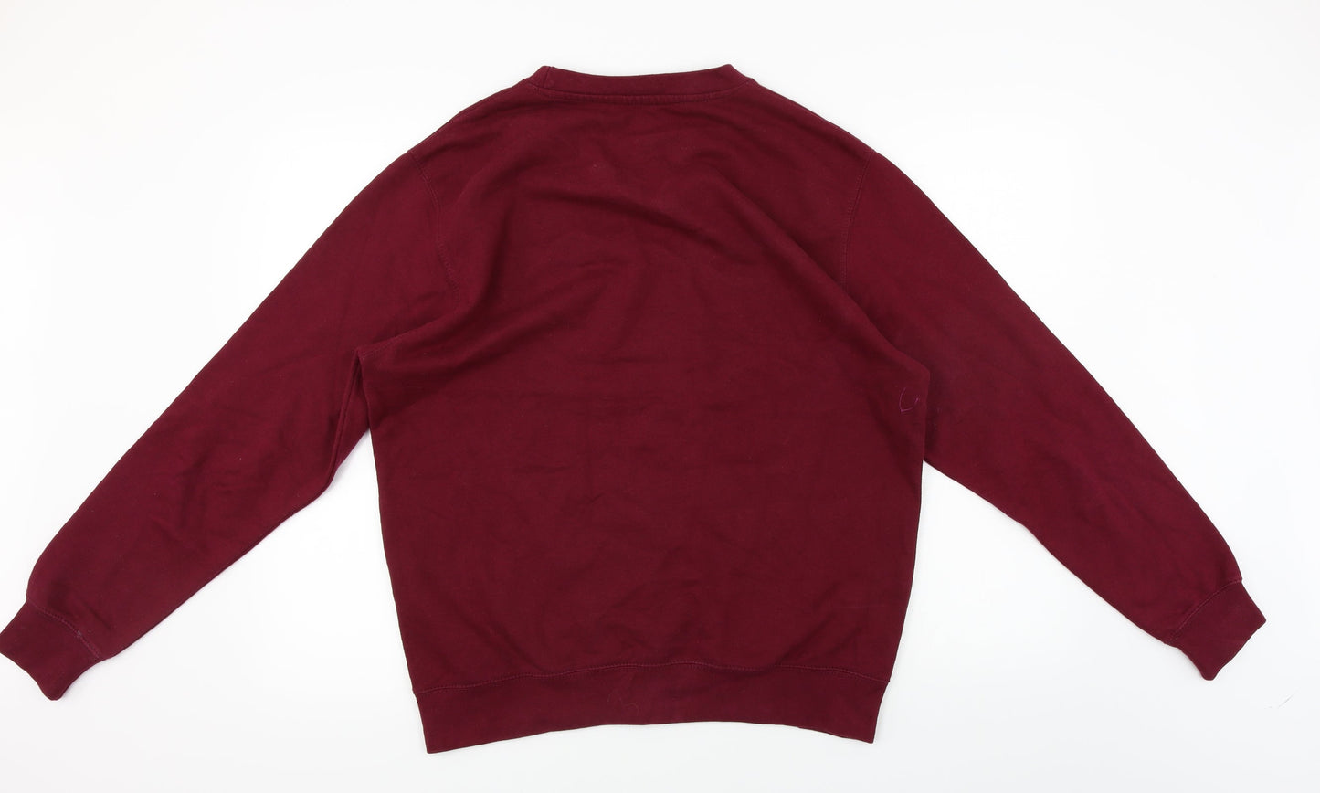 NORTHUMBERLAND  Mens Red   Pullover Jumper Size M