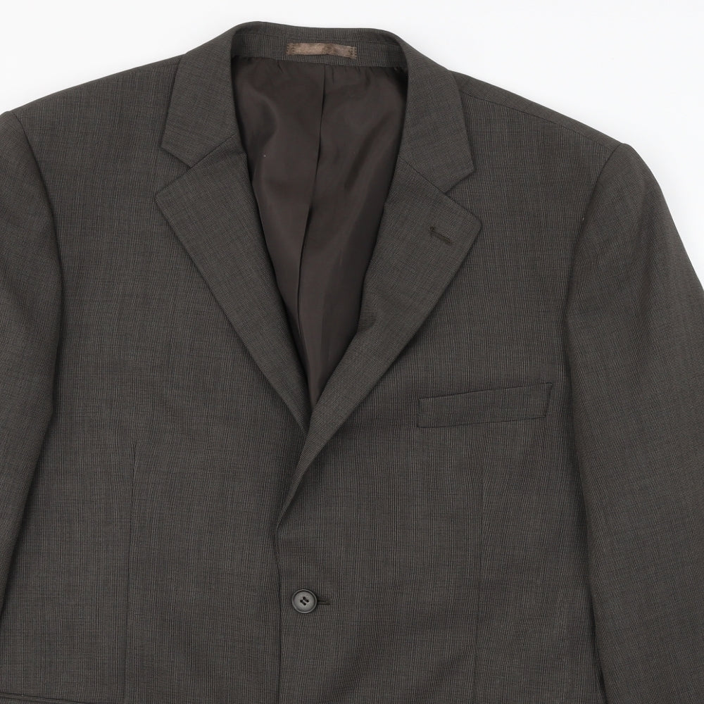 Taylor & Wright  Mens Brown   Jacket Blazer Size 44