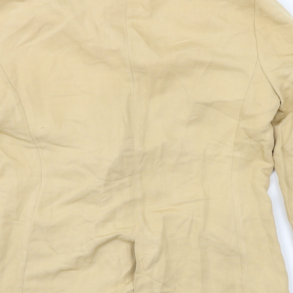 Zara Womens Beige   Jacket Blazer Size S