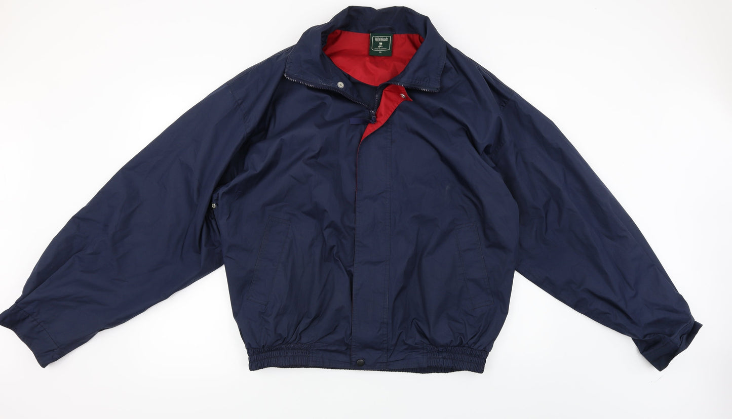 hill&woods Womens Blue   Jacket Coat Size XL