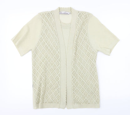 Pure & Natural  Womens Beige   Pullover Jumper Size M