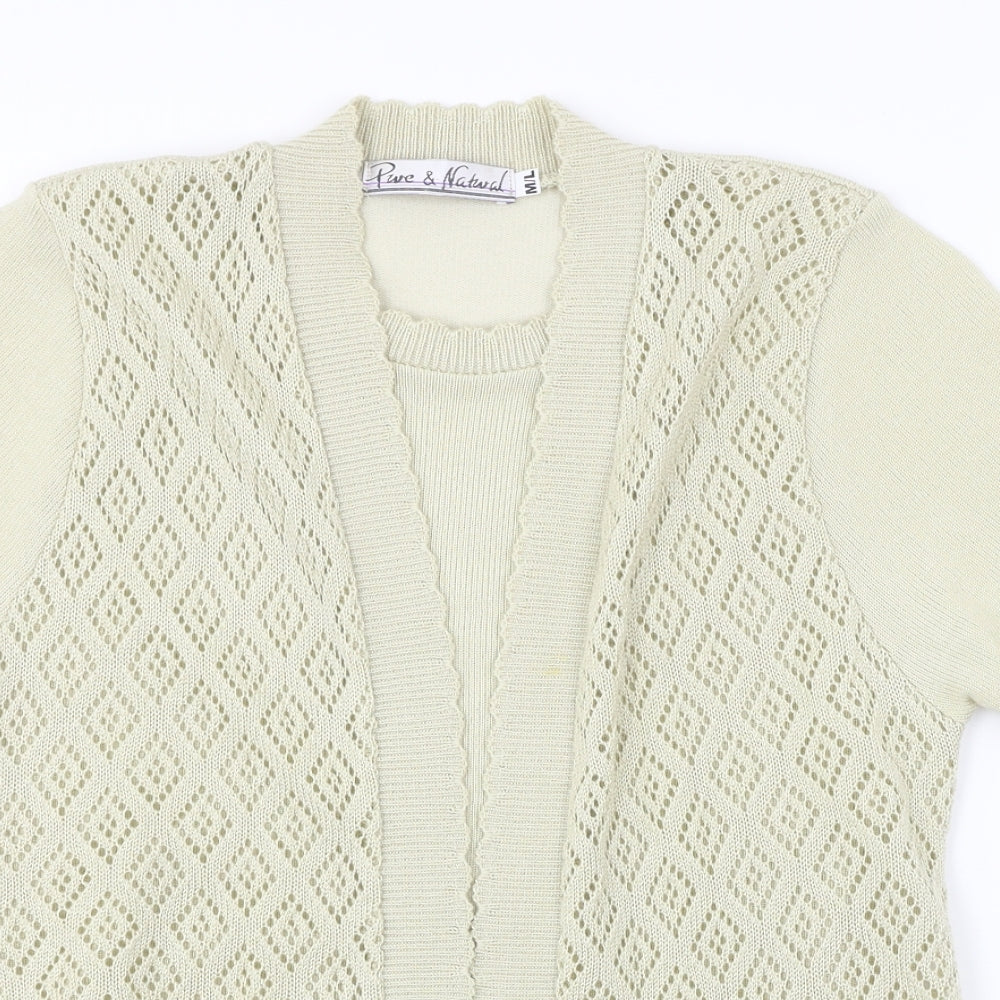 Pure & Natural  Womens Beige   Pullover Jumper Size M