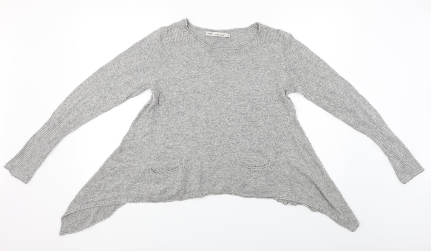 NEXT  Womens Grey   Pullover Jumper Size 14
