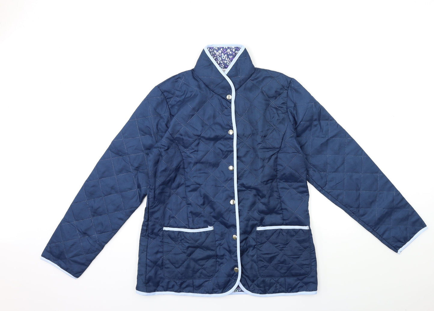 Nathalie Andersen Womens Blue   Jacket  Size 14