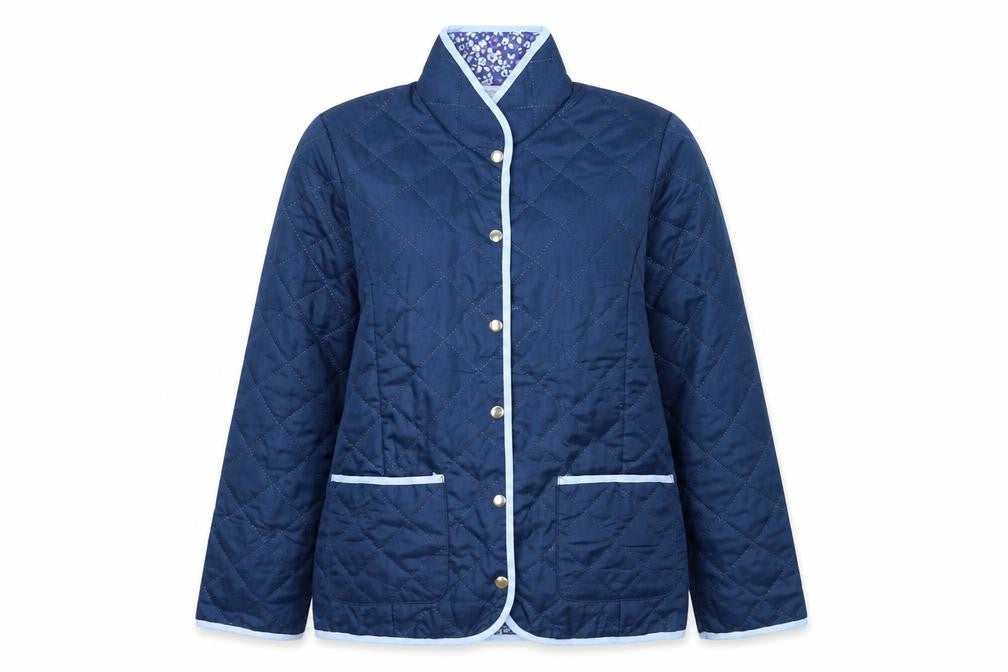 Nathalie Andersen Womens Blue   Jacket  Size 14