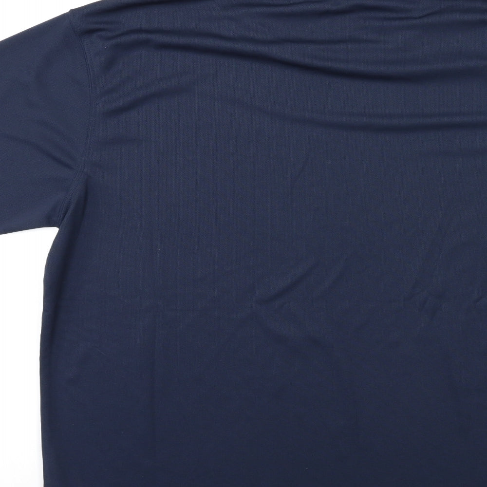 Preworn Mens Blue    T-Shirt Size M