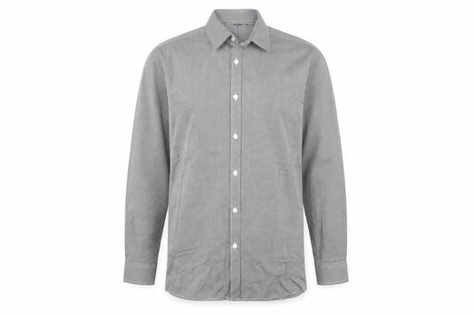 Premier Mens Black Check   Button-Up Size S