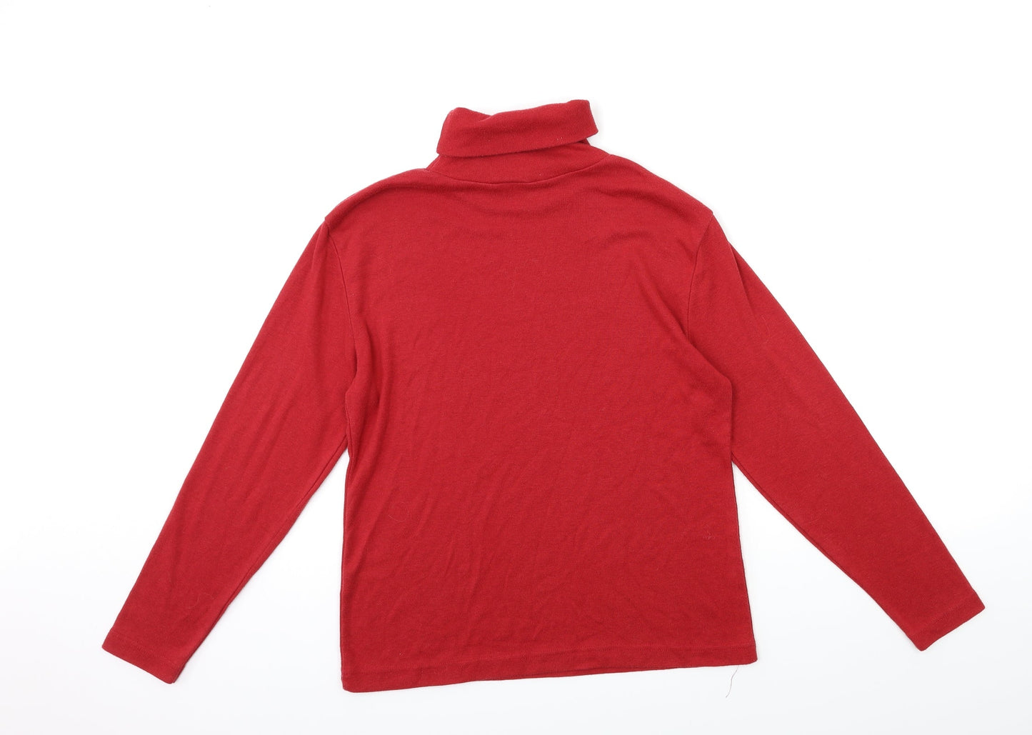 Emerco Womens Red   Basic T-Shirt Size 14