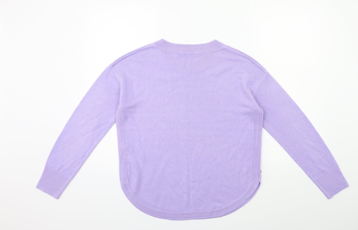 TU Womens Purple  Knit Pullover Jumper Size 8