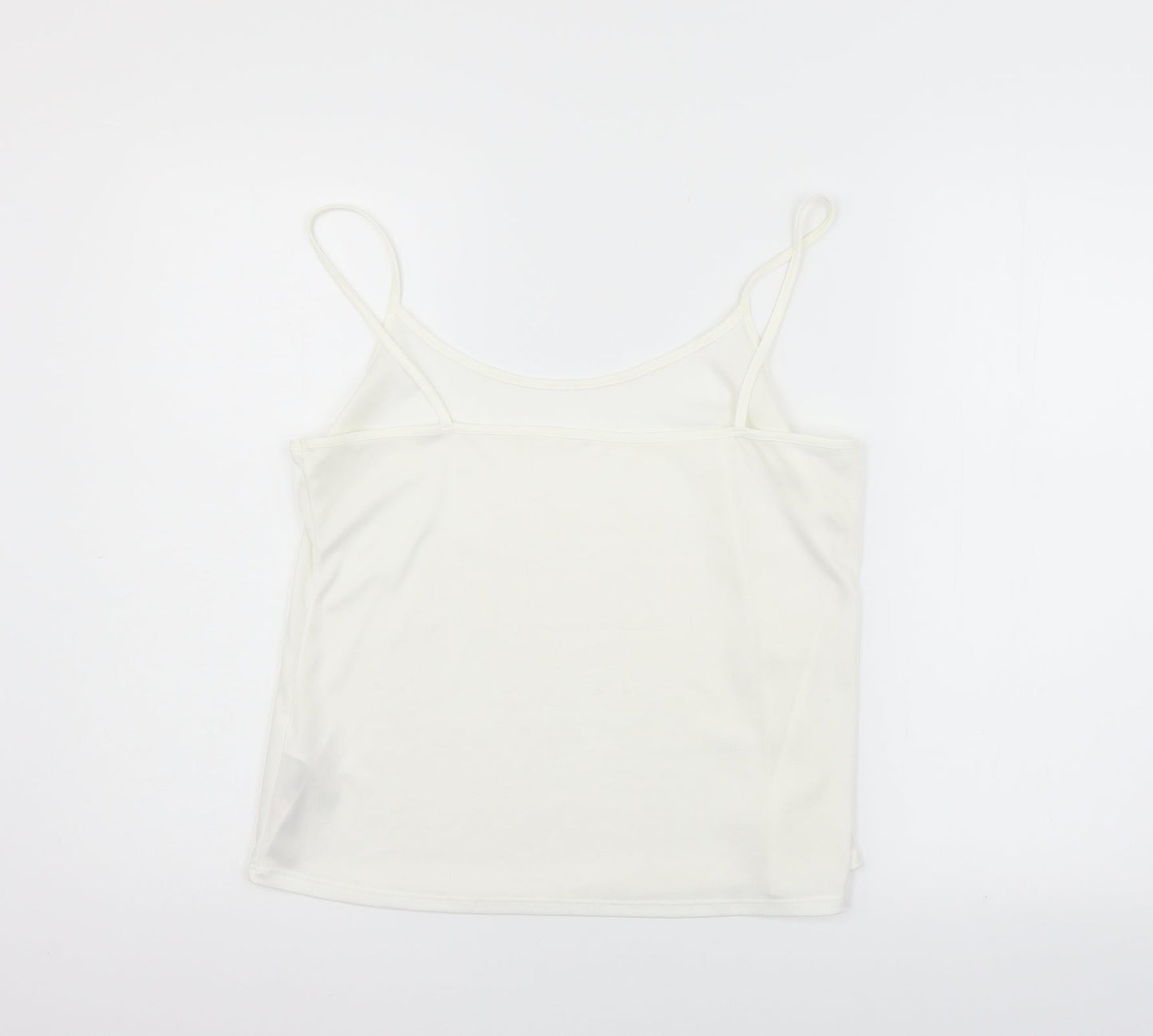 Wallis Womens White Geometric  Top Pyjama Top Size M