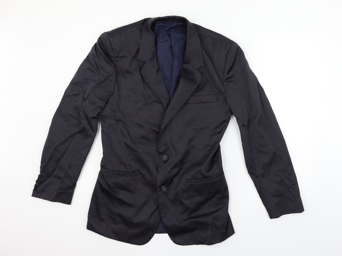 Preworn Womens Blue   Jacket Blazer Size 8