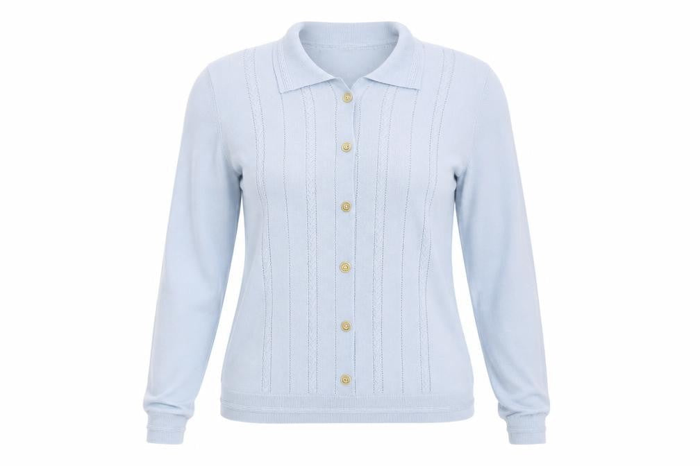 Marks & Spencer Womens Blue   Basic Polo Size 12