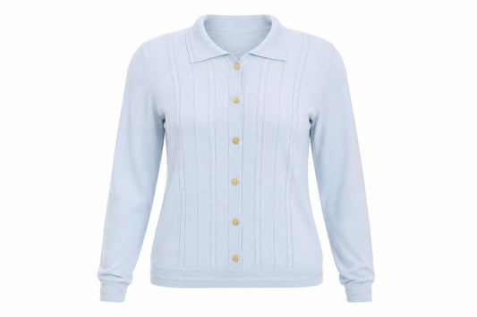 Marks and Spencer Womens Blue   Basic Polo Size 12