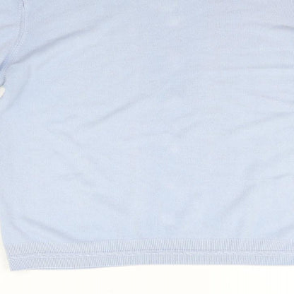 Marks & Spencer Womens Blue   Basic Polo Size 12