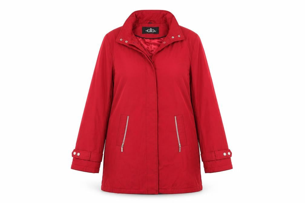 David bary Womens Red   Jacket Coat Size 14