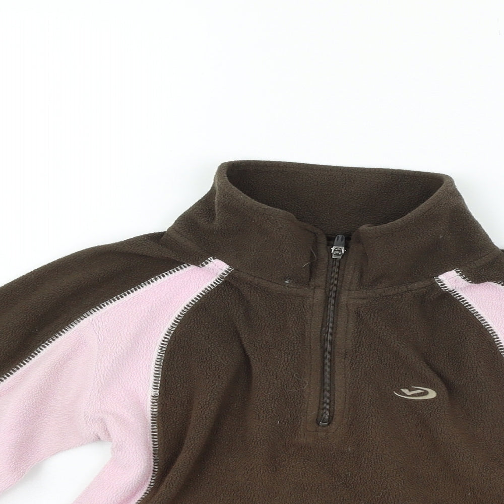 FIVE Girls Brown   Pullover Jumper Size 7-8 Years