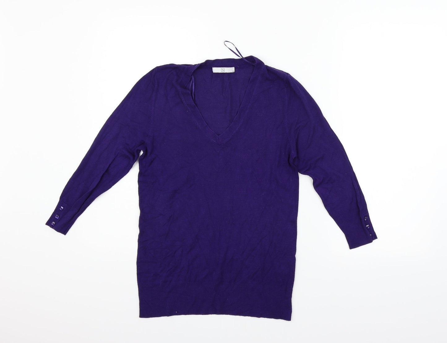 TU Womens Purple   Pullover Jumper Size 10