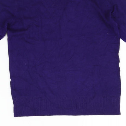 Tu Womens Purple   Pullover Jumper Size 10