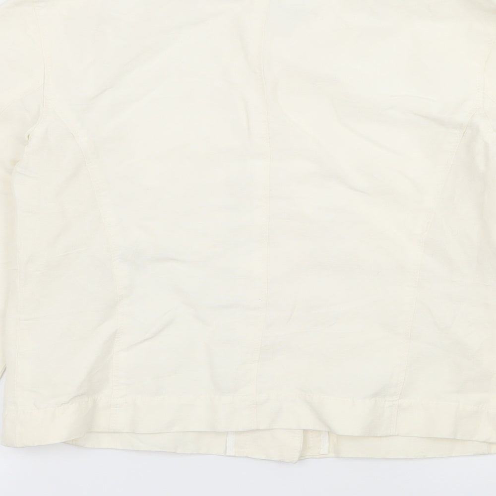 Episode Womens Ivory   Jacket  Size 6