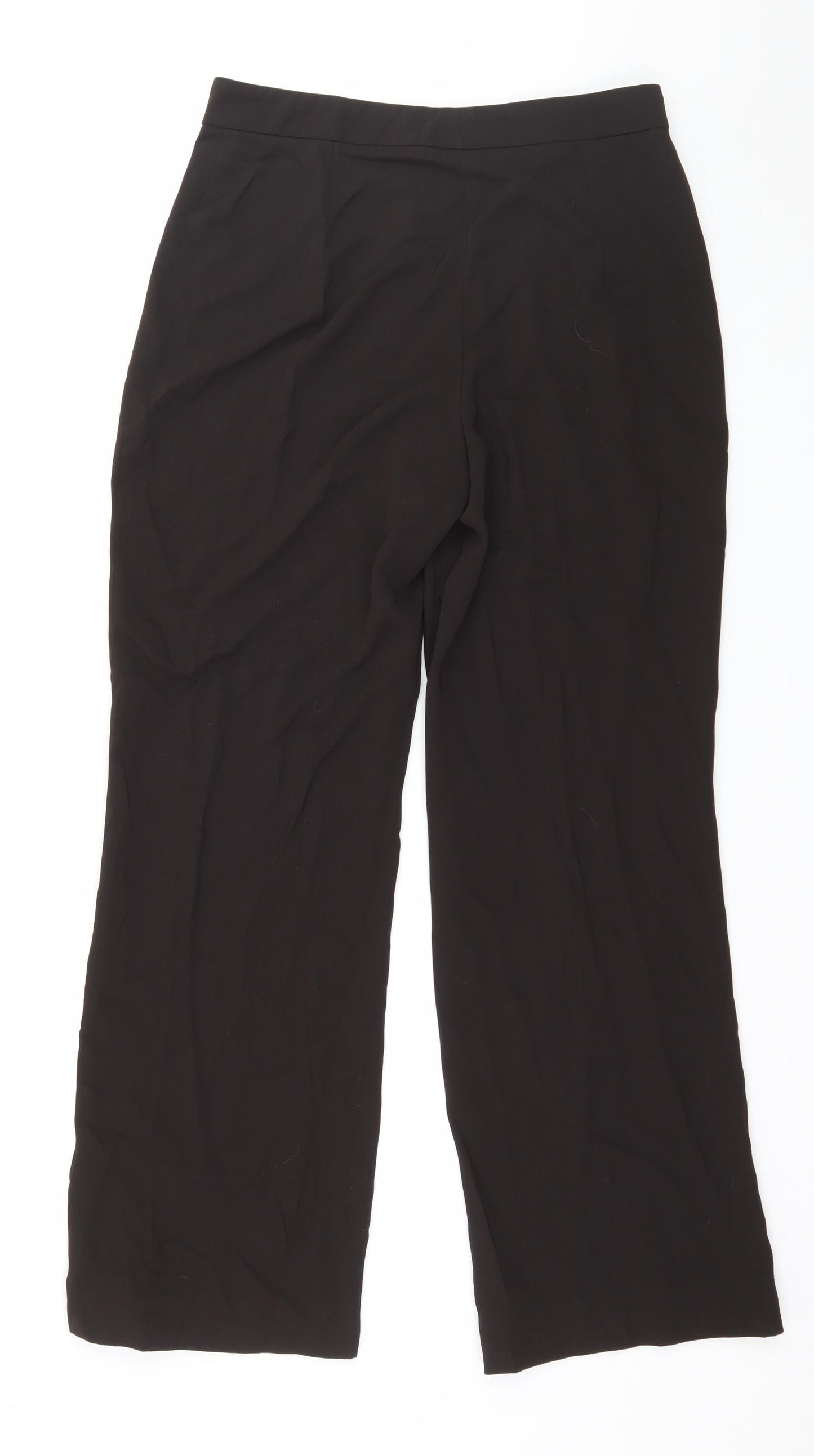 Preworn Womens Brown   Trousers  Size 12 L28 in