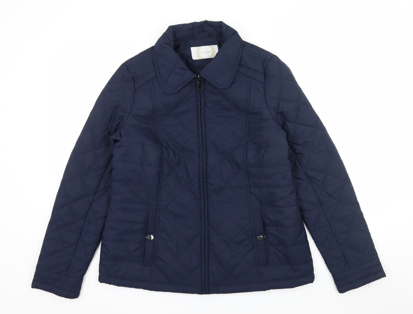 BHS Womens Blue   Puffer Jacket Jacket Size 12