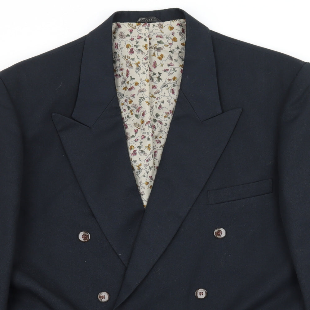 Browns Mens Blue   Jacket Suit Jacket Size L