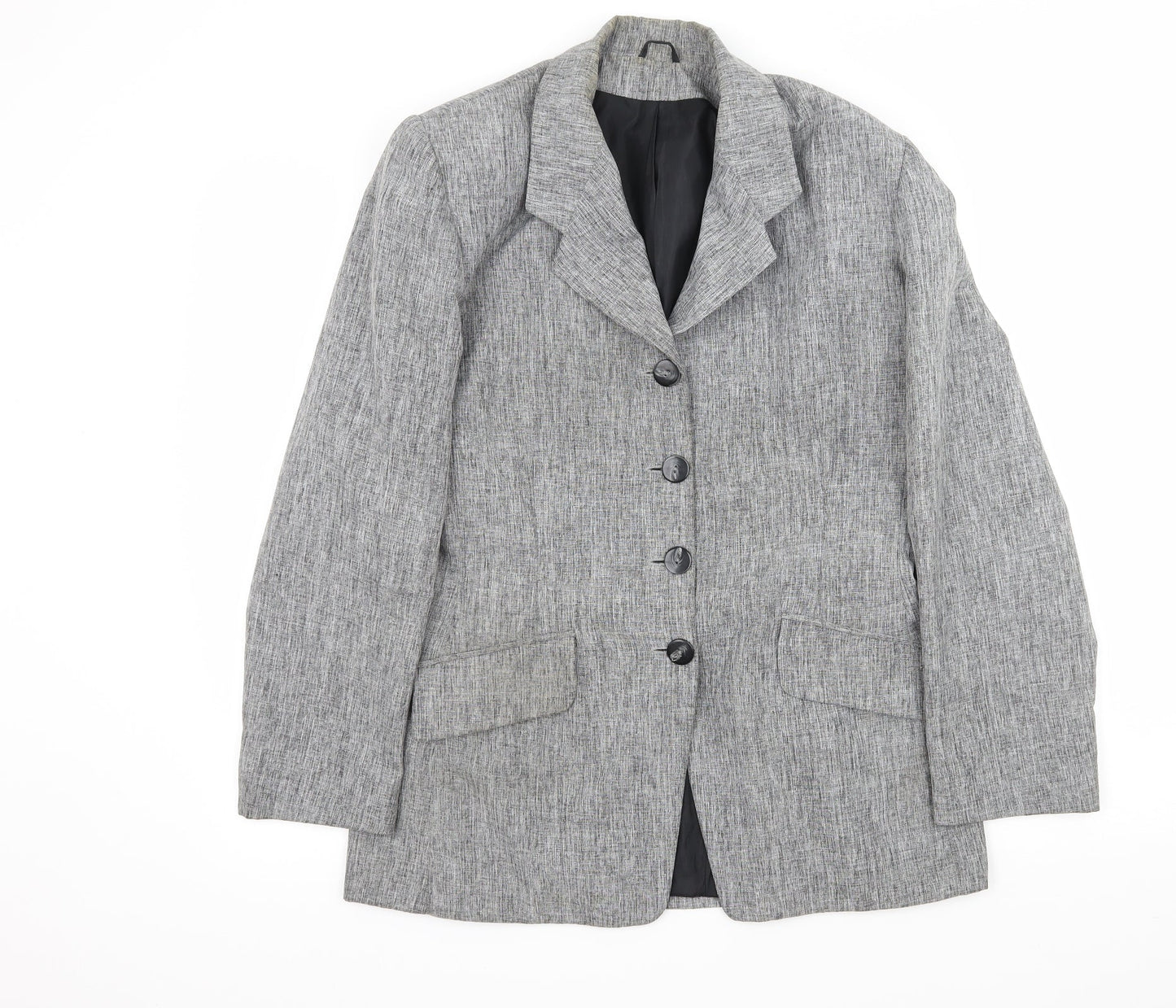 Bonmarché Womens Grey   Jacket Blazer Size 12