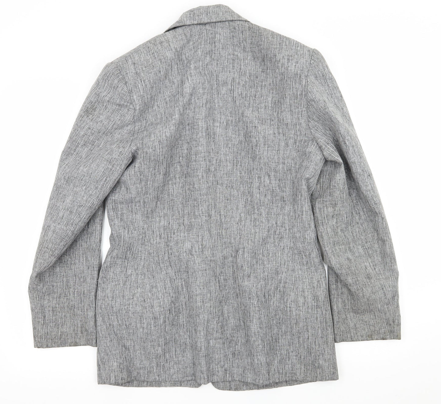 Bonmarché Womens Grey   Jacket Blazer Size 12