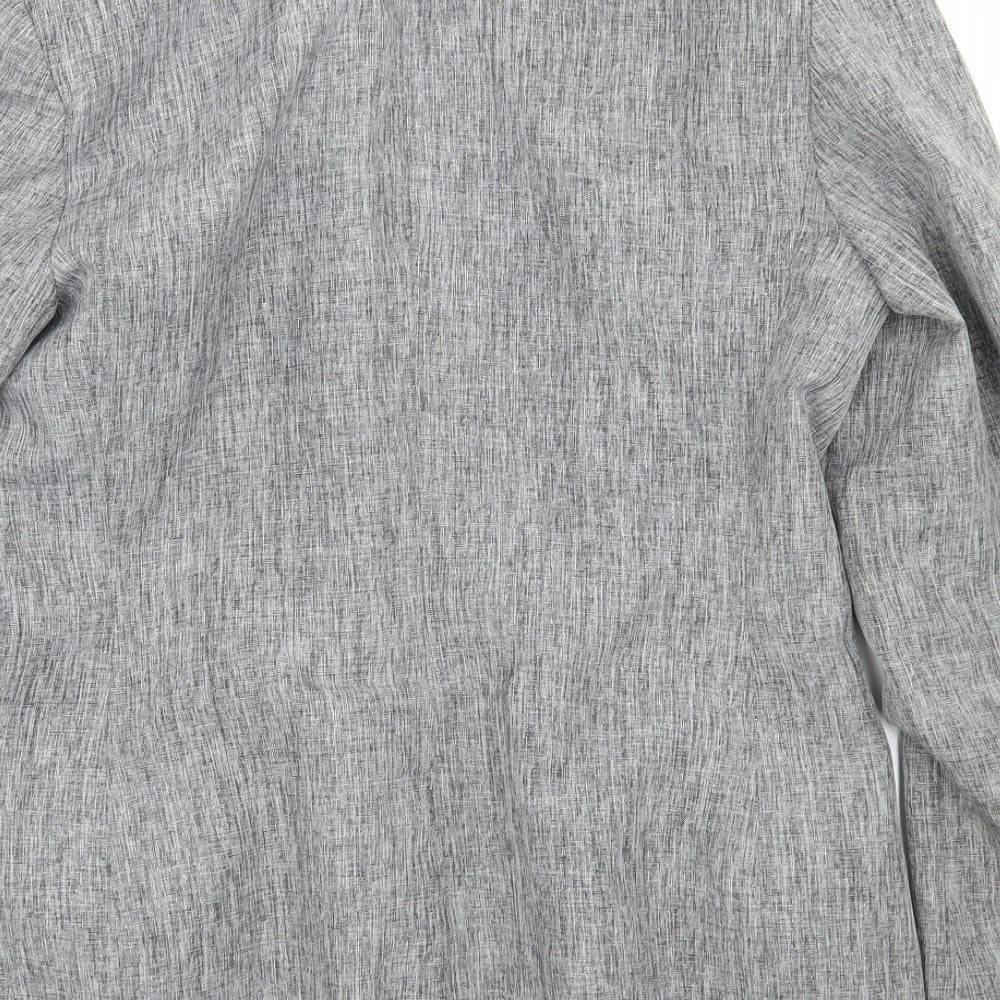 Bonmarché Womens Grey   Jacket Blazer Size 12