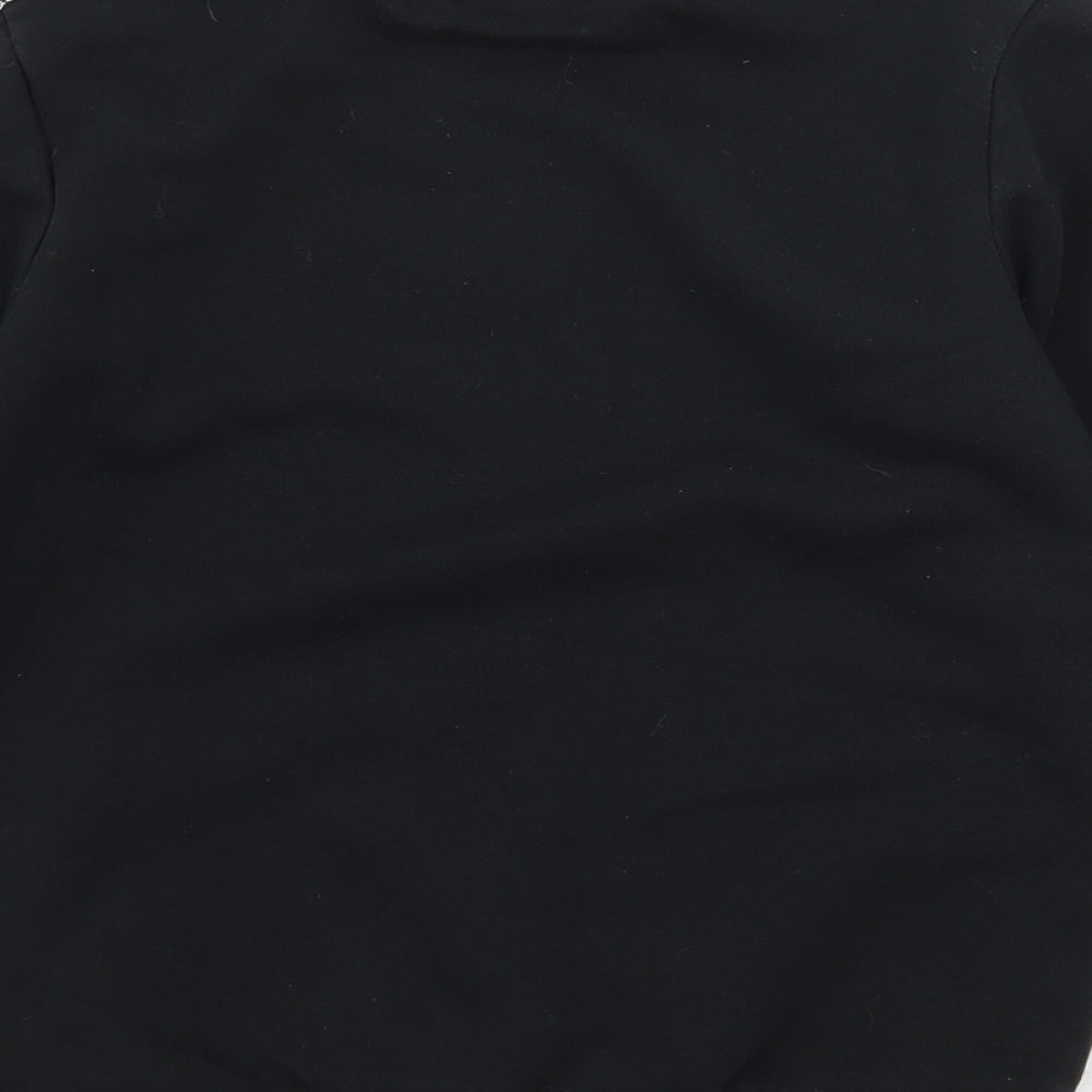 TU Boys Black  Jersey Pullover Sweatshirt Size 8 Years  - Awesome